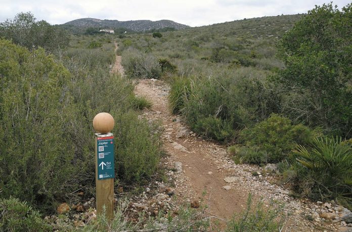 El Parc del Garraf senyalitza el sistema solar a escala