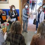 L’alcaldessa també ha visitat el col·legi Immaculada Concepció
