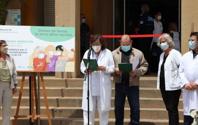 Els sanitaris reivindiquen el Dia Mundial sense Tabac