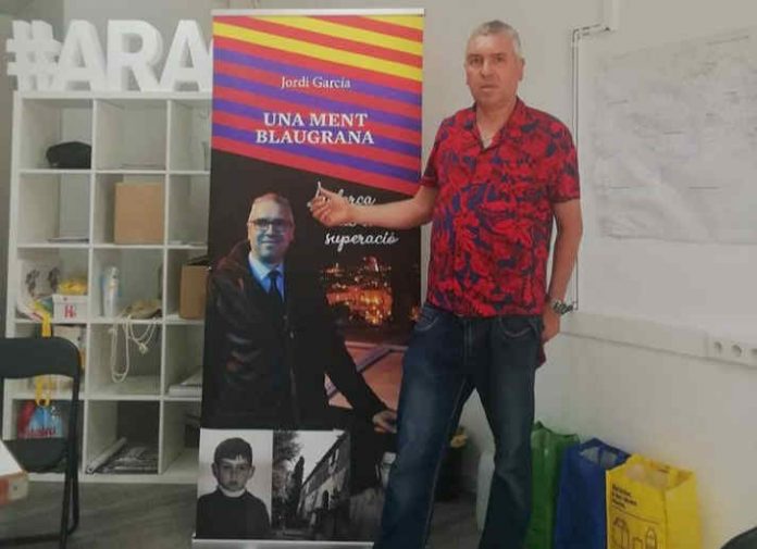 UNA MENT BLAUGRANA 150621 Jordi García presenta el llibre Una ment blaugrana