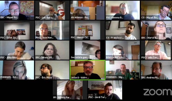 ple erc 1 010721 El Ple a favor de donar suport a les PIMES