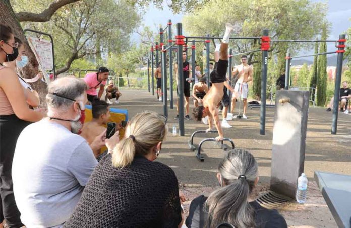 Gavà celebra la I Competició de Cal•lestènia