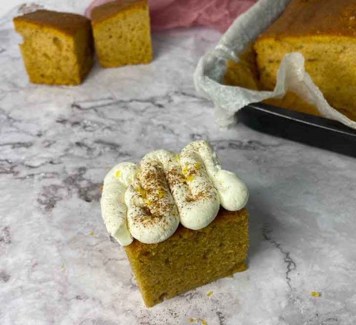 Pastís de carbassa i mascarpone