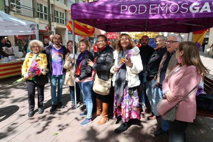 Podemos celebra la festa de Sant Jordi