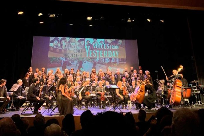 La música del Beatles omple el Maragall