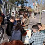 Badia, en una de les taules de la Jornada Matemàtica al Carrer