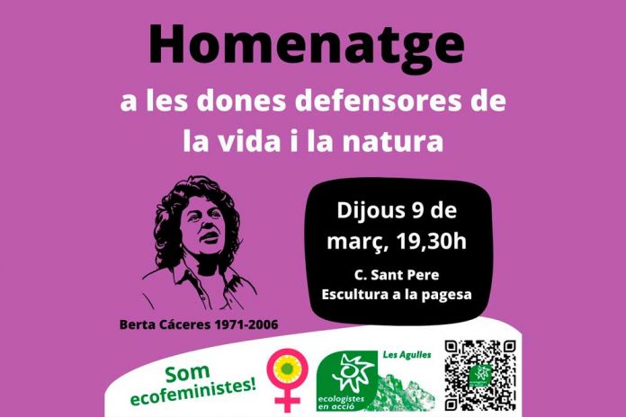cartell-1-080323 Homenatge a les dones defensores de la terra