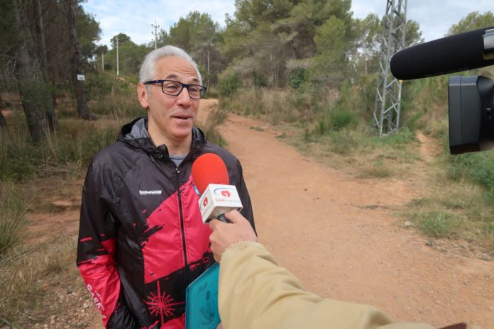 Juárez, en el bosc de La Sentiu on es farà la prova 6 hores de resistència