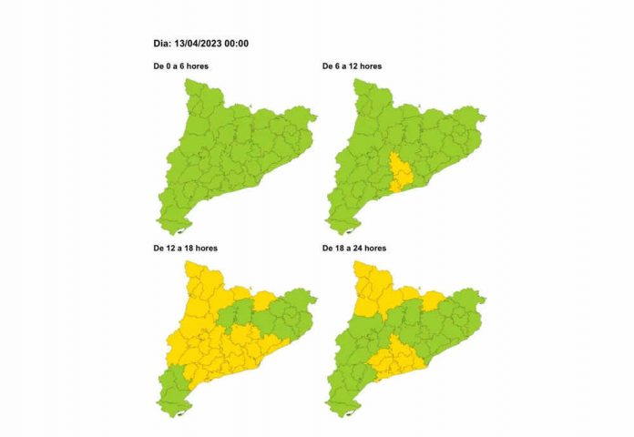Protecció Civil activa el pla VENTCAT