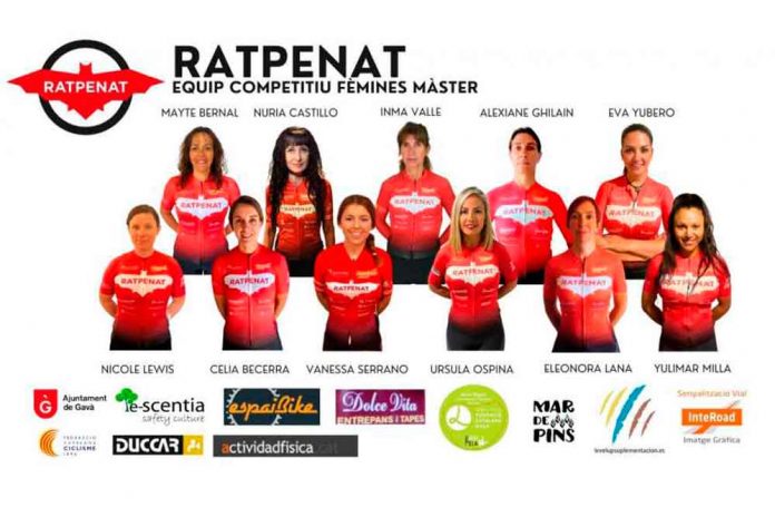 El Club Ciclista Ratpenat presenta el seu equip màster femení