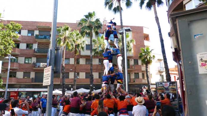 Aquesta és una de les darreres diades castelleres de Sant Pere diada castellera