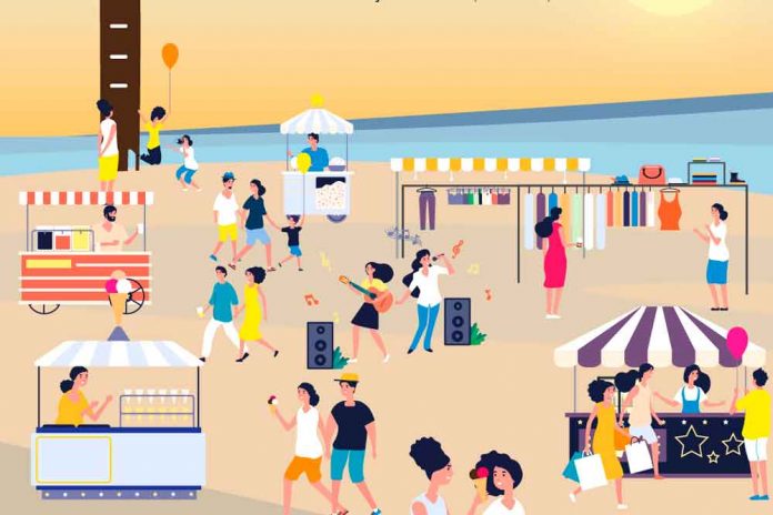 I Market WOW a la platja de Gavà