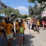 Aquest era l’ambient a primera hora del matí a la planta de dracs i bèsties de foc