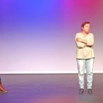Un moment d’uns dels assaigs finals de l’obra