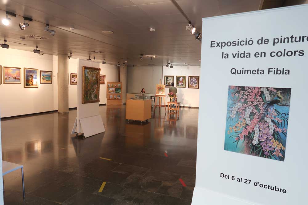 Exposició de Quimeta Fibla a Gavà