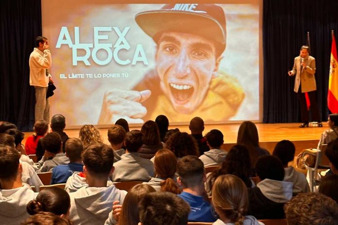 Alex Roca fa una conferència al Bon Soleil