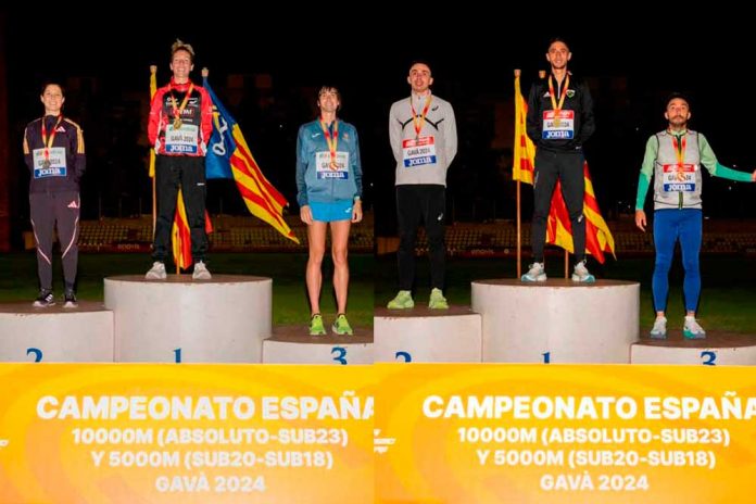 Carolina Robles i Ilias Fifa campions dels 10000 a Gavà