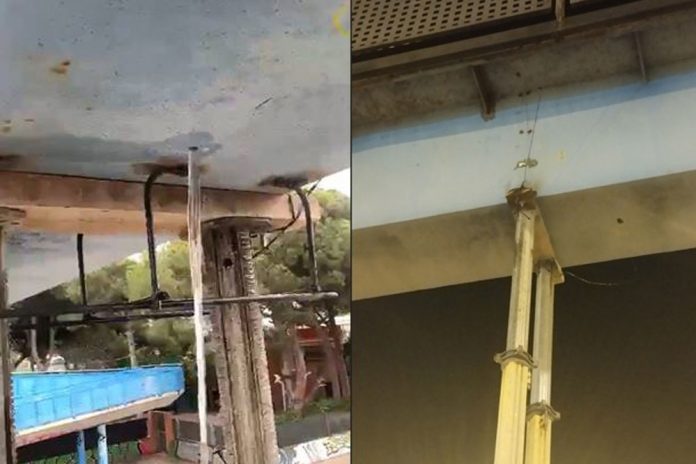 En marxa els treballs de reparació del pont de la Pava
