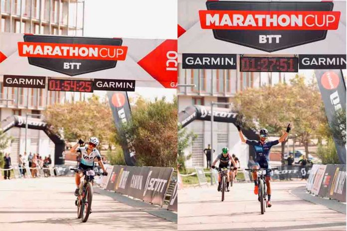 Marek Rauchfuss i Pilar Fernandez vencen a la Marathon Cup BTT