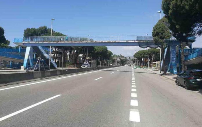 Reobertura provisional del pont de la Pava