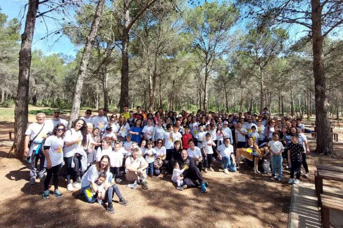 Prop de 150 participants a la Caminada Solidària del Sagrat Cor