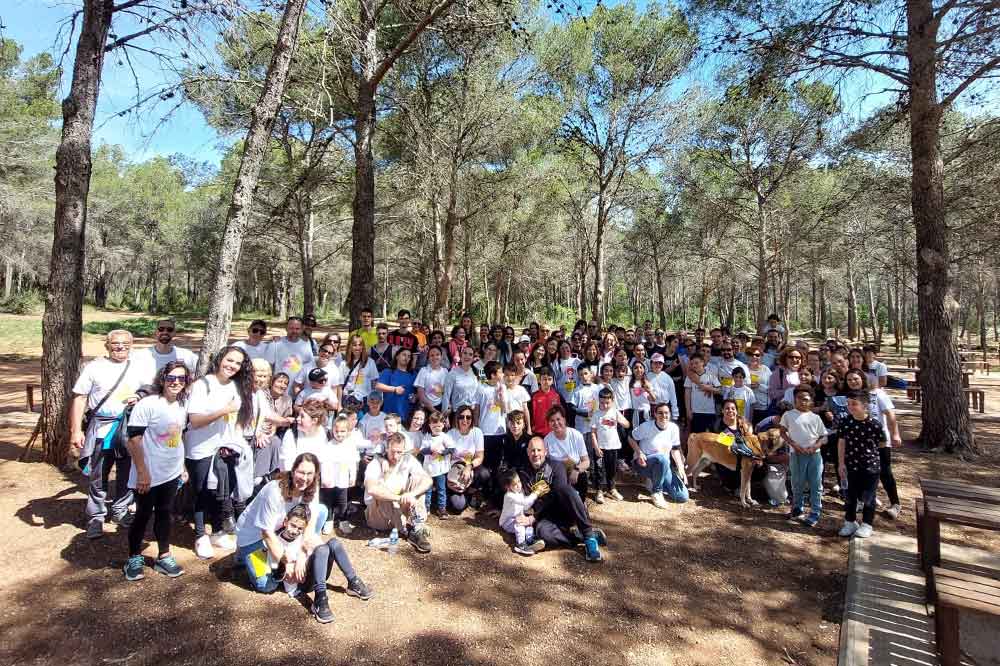 Prop de 150 participants a la Caminada Solidària del Sagrat Cor