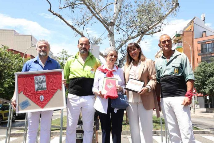 Homenatge a Aurora Batet la primera dona castellera de Catalunya