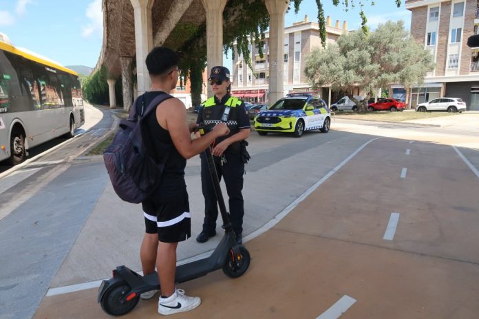 Nova campanya de control i vigilància de patinets i bicis
