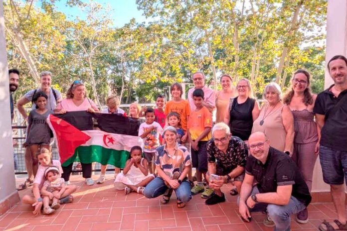 Benvinguda als infants saharauis que han vingut a Gavà