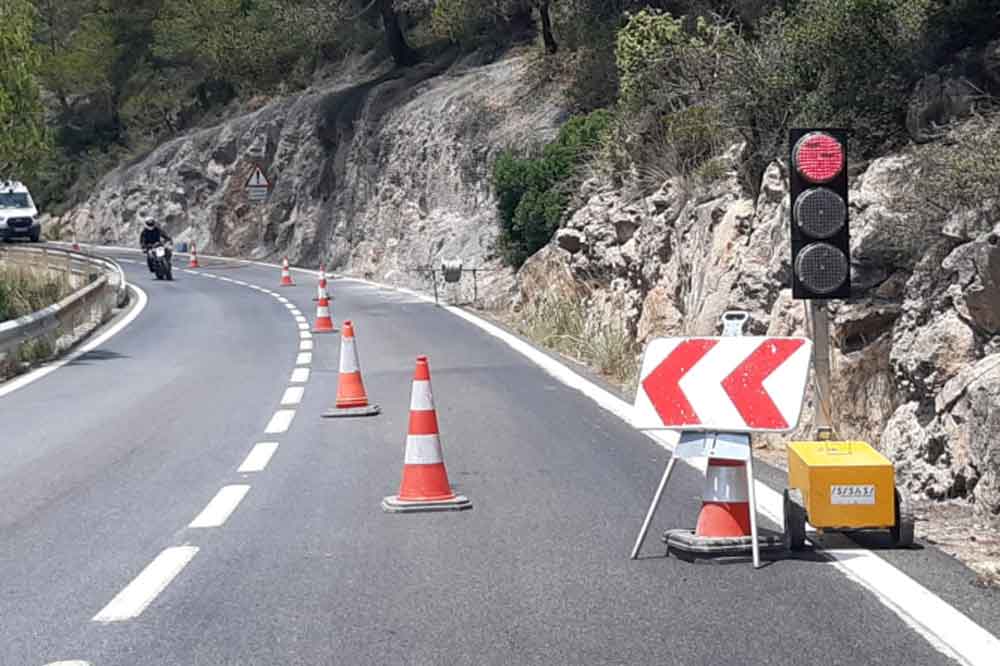 Noves actuacions als talussos a la carretera de Begues a Gavà