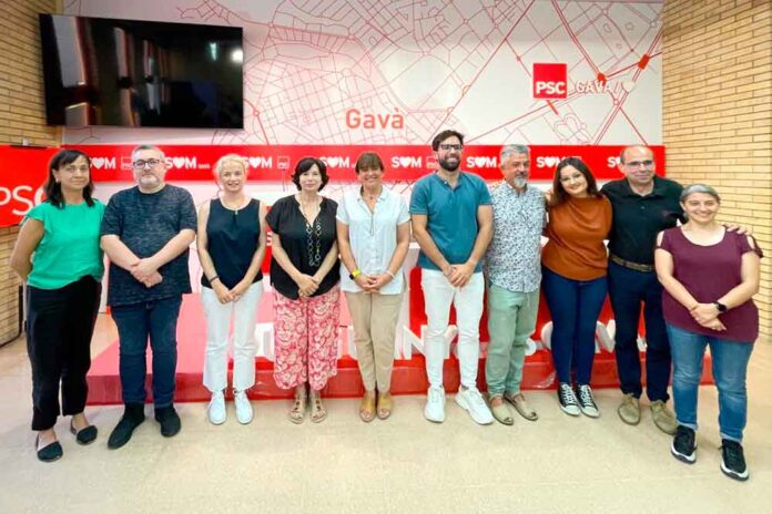 psc-220724 Gemma Badia ha estat escollida primera secretària del PSC de Gavà