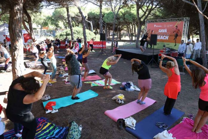 350 inscrits al Gavà Fitness Beach