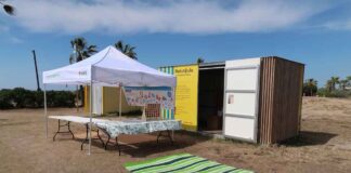 Inici de les activitats de tardor de la Jugatecambiental a la platja de Gavà Nova temporada de la Jugatecambiental a la platja de Gavà