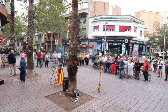 Entitats sobiranistes celebren la Diada a Gavà