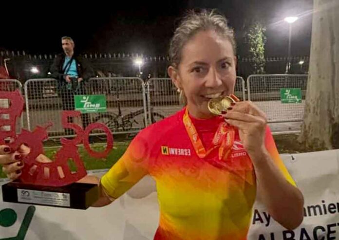 Úrsula Ospina Campiona d’Espanya Màster de ciclisme