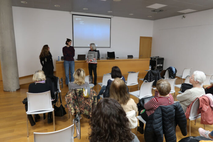Un moment de la sessió d'avui cultura de la vida