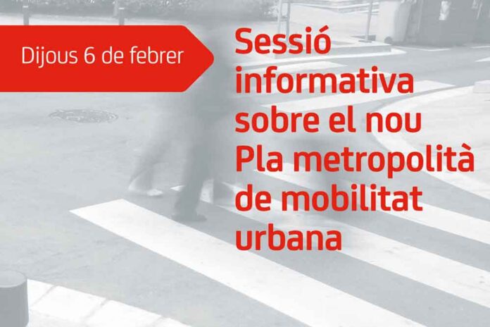 Sessió informativa sobre el Pla Metropolità de Mobilitat Urbana