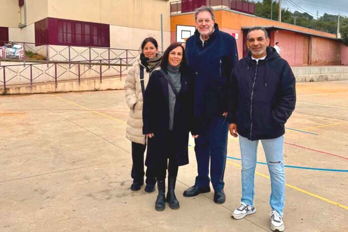 Josep Lluís Cleries visita can Espinós