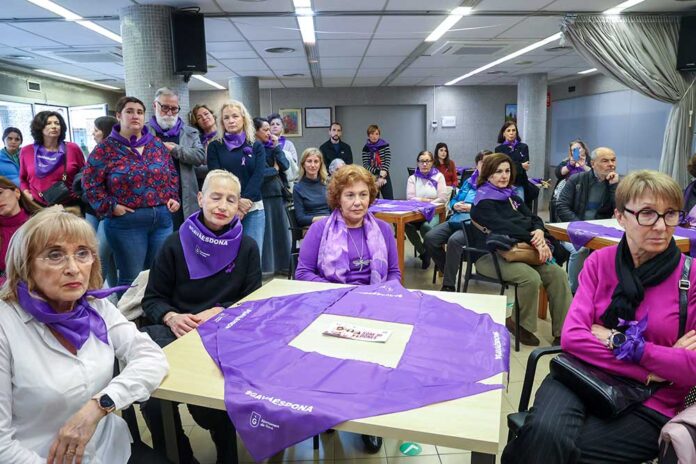 DONES-200325 Tardeo per la Igualtat per denunciar la violència masclista
