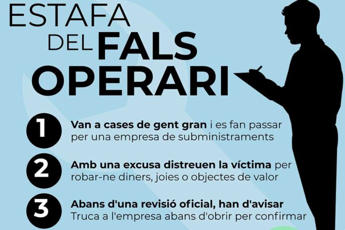 FALS-OPERARI-GAS-180325 Alerten de nous casos de falsos revisors