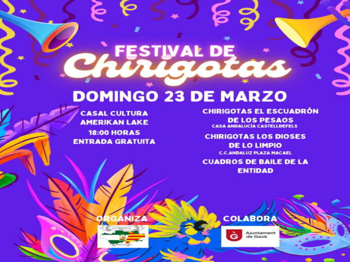 La Casa Andalucía de Gavà organitza per primera vegada un festival de xirigotes xirigotes