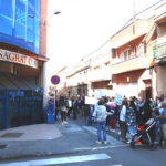 Un moment de la manifestació d’aquest matí