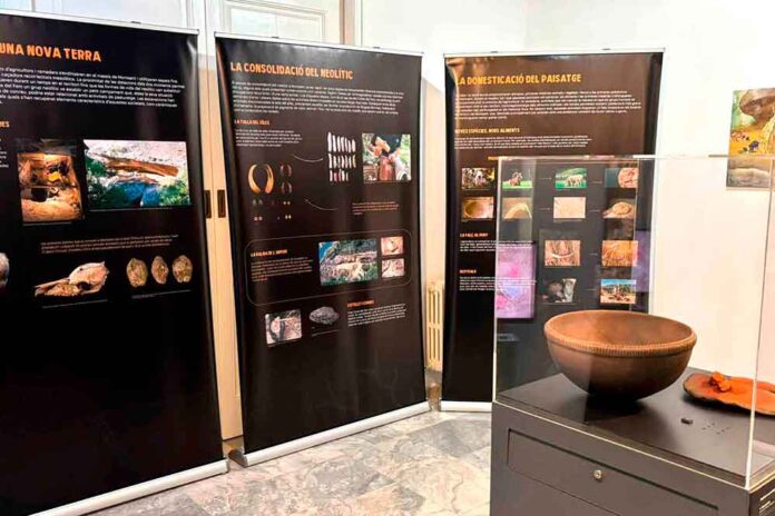 Mostra sobe arqueologia a Montsant