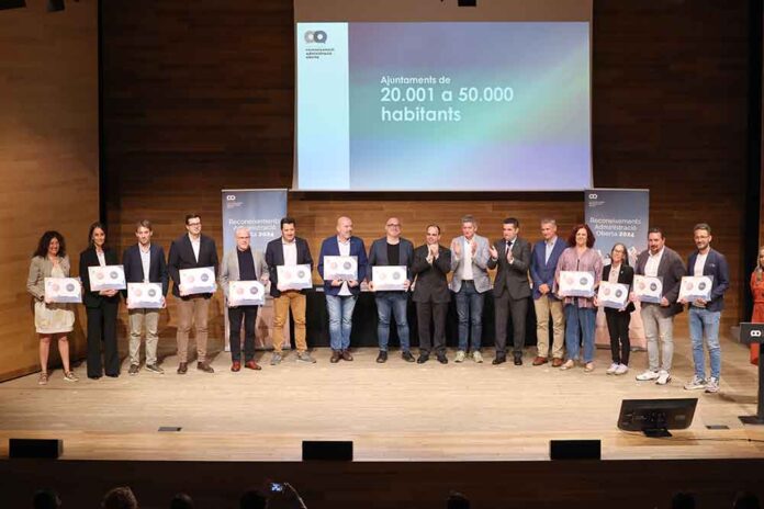 Gavà rep el Reconeixement Administració Oberta 2024