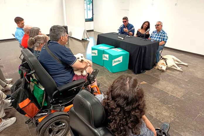 Junts defensa els drets de les persones amb discapacitat