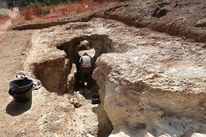A punt de concloure les darreres excavacions a les Mines de Gavà