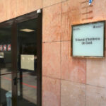 Entrada al nou tribunal d’instància de Gavà