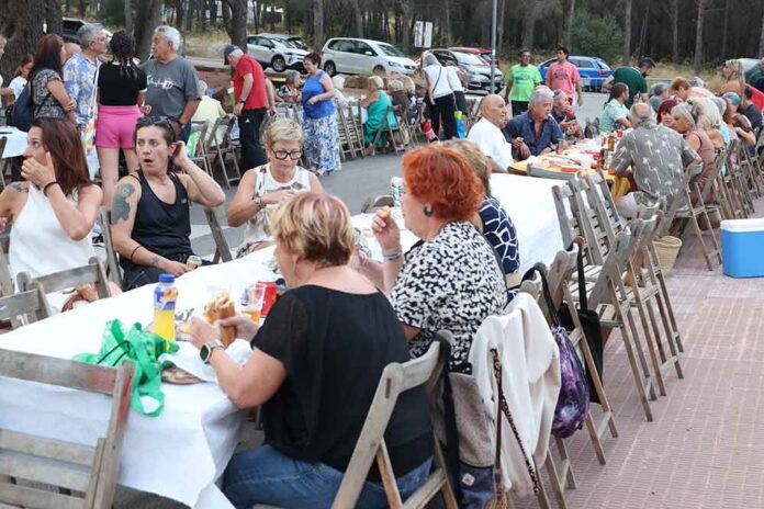 Bon ambient a la festa de La Sentiu de dissabte passat