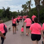 Unes 600 persones van participar ahir en la 9ª Caminada Solidària per l’Alzheimer