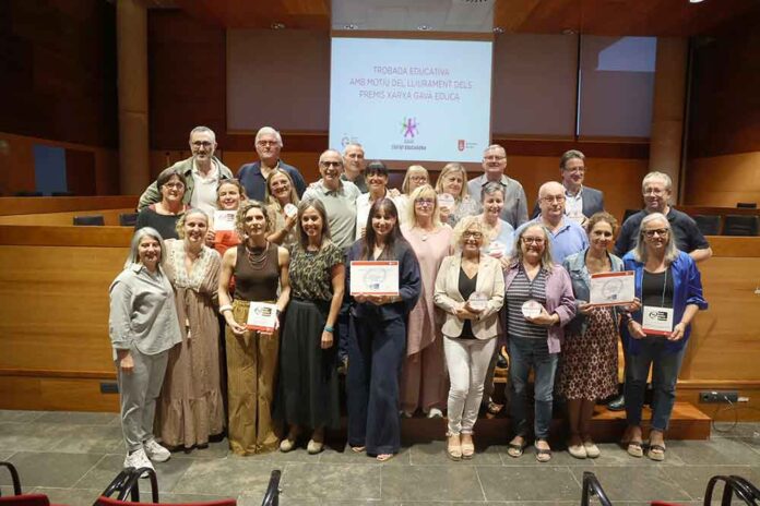 Gavà celebra la trobada educativa i reconeix la tasca de docents